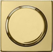 Лицевая панель Gira ClassiX для светорегулятора поворотного латунь картинка